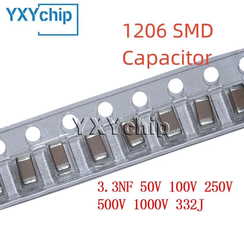 20PCS 1206 3.3NF 50…