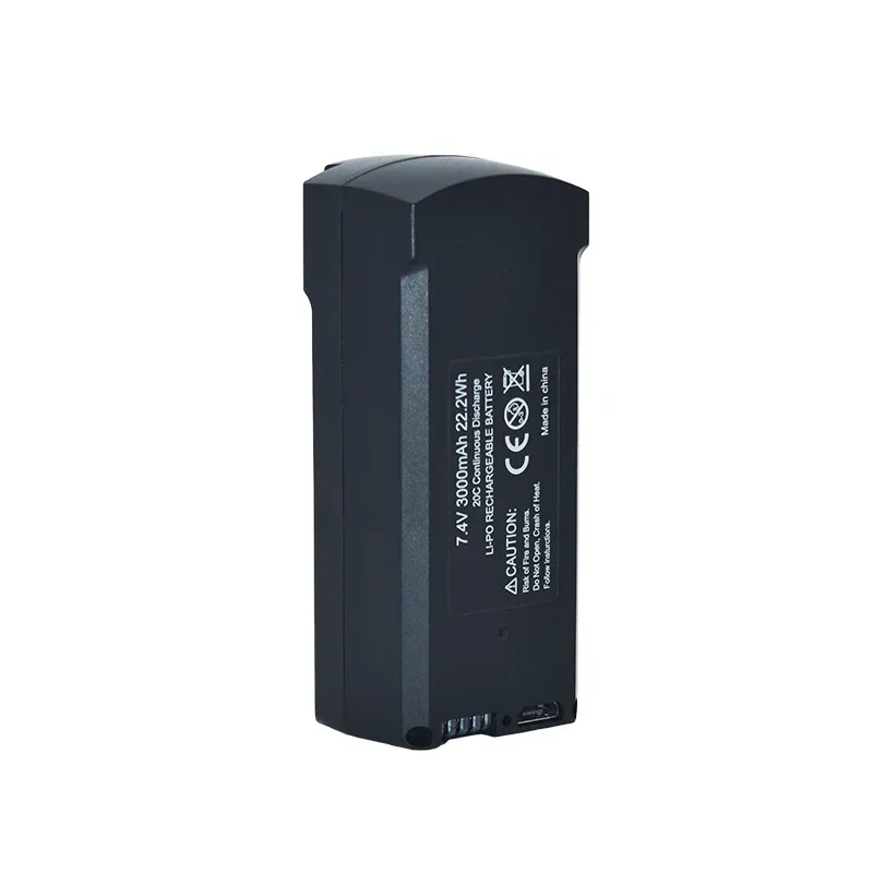 V198 PRO MAX sin escobillas GPS evitación de obstáculos control remoto drone quadcopter accesorios 7,4 V 3000Mah batería USB/5To1 cable