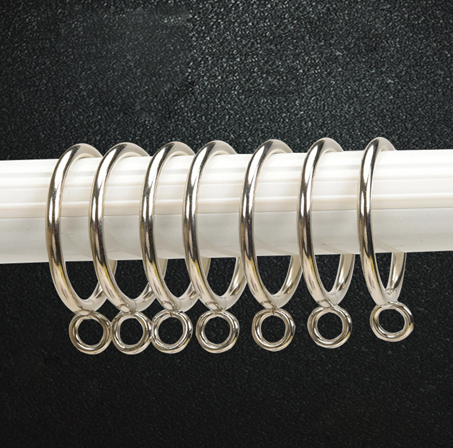 

Eyelets Curtain Grommet Ring Plastic Ring Home DIY Manual Installation Roman Rod Muffler Ring Curtain Accessories Wholesale
