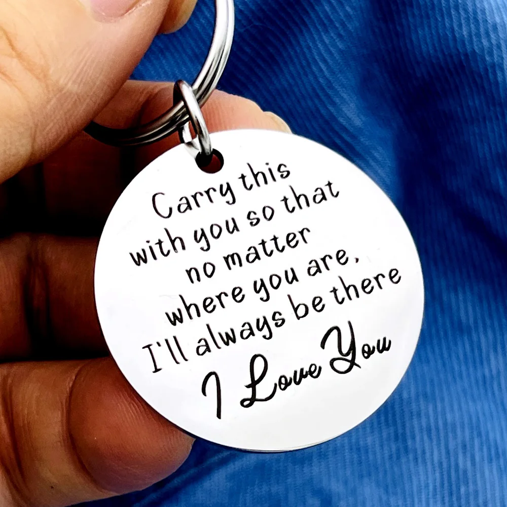 Love Gifts Keychain for Him Her Valentine's Day Christmas Birthday Gifts for Boyfriend Husband