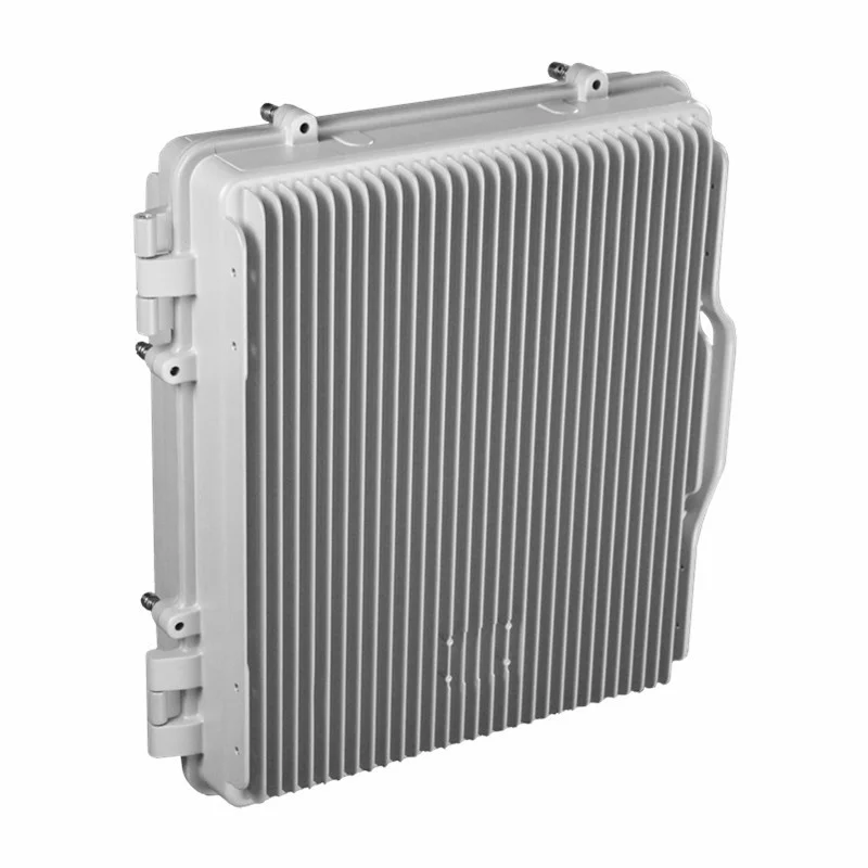 513*462*233 mm Telecom 4G 5G base ip67 outdoor heat dissipation extruded amplifier aluminium waterproof enclosure