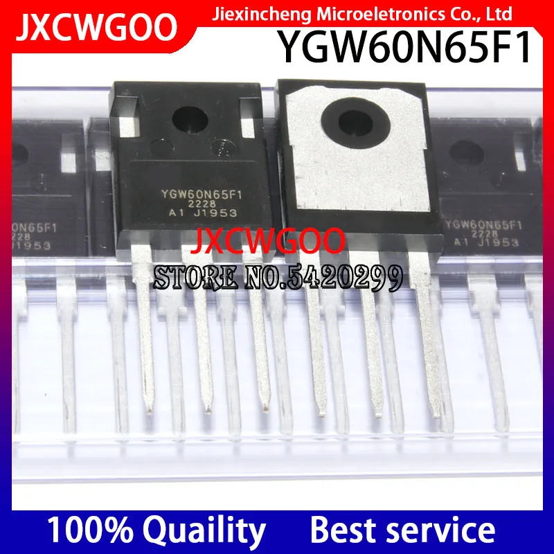 Nowy oryginalny YGW60N65F1 IGBT 650V 60A YGW60N65 60N65 TO-247 10 sztuk/partia