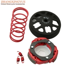 GY6 125cc 150cc Racing Clutch Kit & Bell & Torsion Spring For Baotian BT125T 152QMI 157QMJ 4T Engine