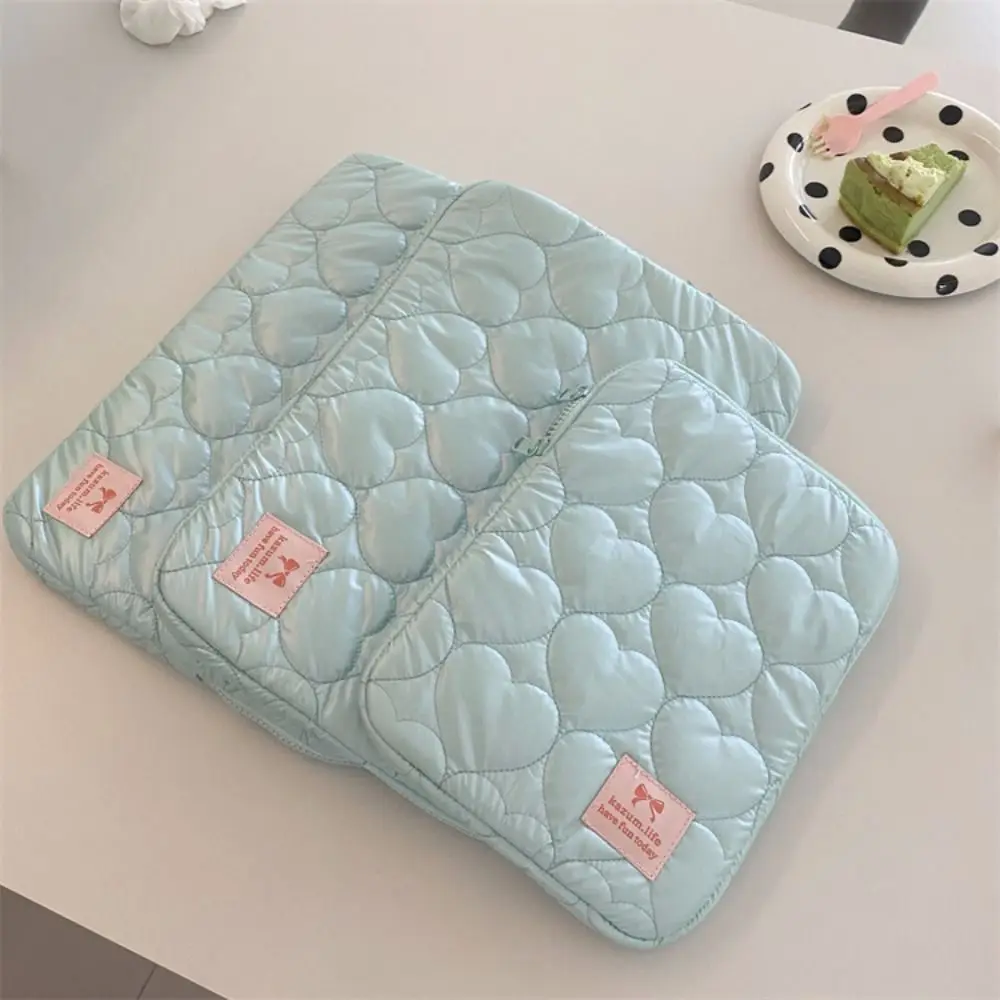 

INS Tablet Protective Case Shockproof Macaron Color Tablet Sleeve Bag Lightweight Cottoning Computer Storage Bag Business