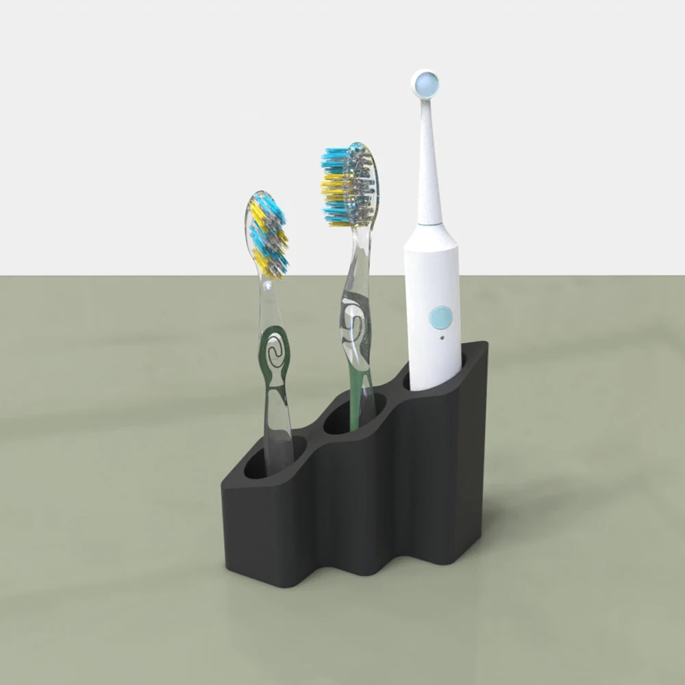 Concrete Pen Holder Silicone Mold Cement Candle Insert Mold Household article toothbrush holder silicone molds Multifunctional