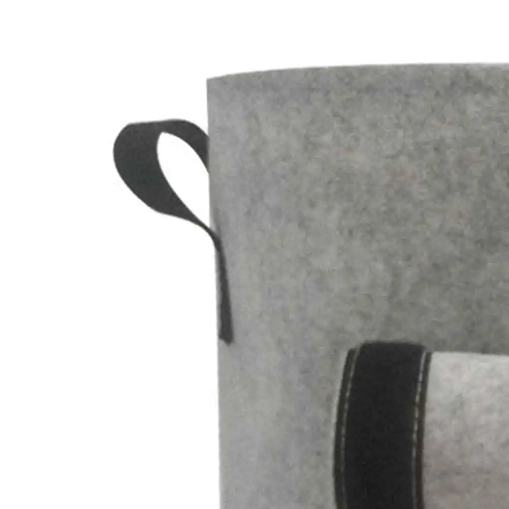 

1pc Thickening Plant Growing Bags 38L Reusable Nonwoven Fabric Pot Heavy Duty Planting Bag Sturdy Handles Indoor Outdoor Use