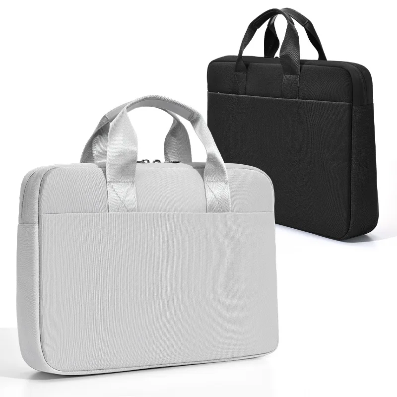 

Laptop Bag Sleeve Case HandBag Notebook Pouch Business Briefcases for 14 15 17 Inch Macbook Air Pro HP Huawei Asus Dell Xiaomi
