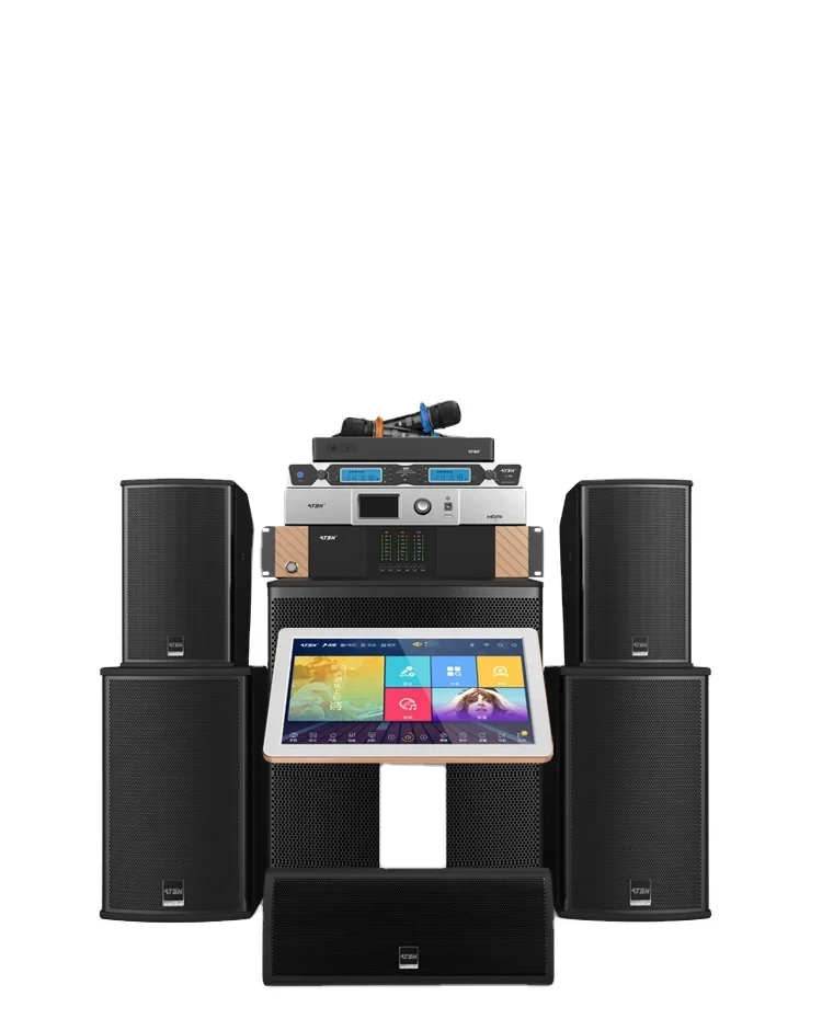 professional home theater system audio set family ktv living room surround speakers villa amplifier karaoke machine