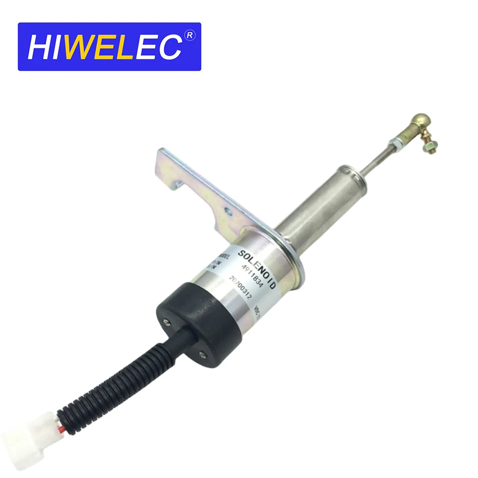 

12V 24V Flameout Solenoid Valve 4911834 Fuel Shutoff Stop Solenoid Diesel Engine Spare Parts