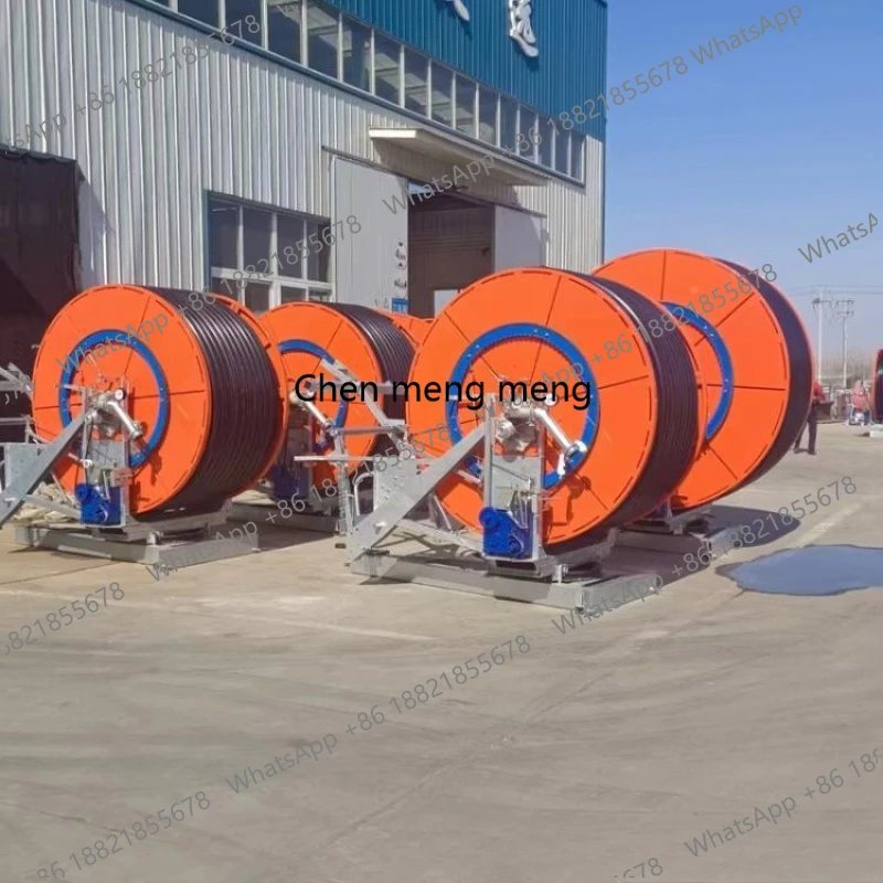 Machine large self-propelled irrigation roller shutter automatic return pipe watering NLQ machine 75-plate 3 drizzle 00 type