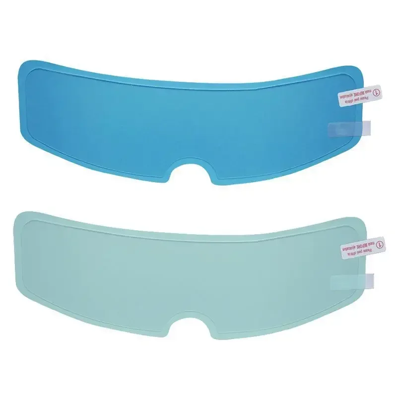 1/4 stücke Motorrad Helm Transparent Anti-fog-Regen Film High-definition-Helm Objektiv Langlebig Nano-beschichtung Aufkleber teile – Detail 13
