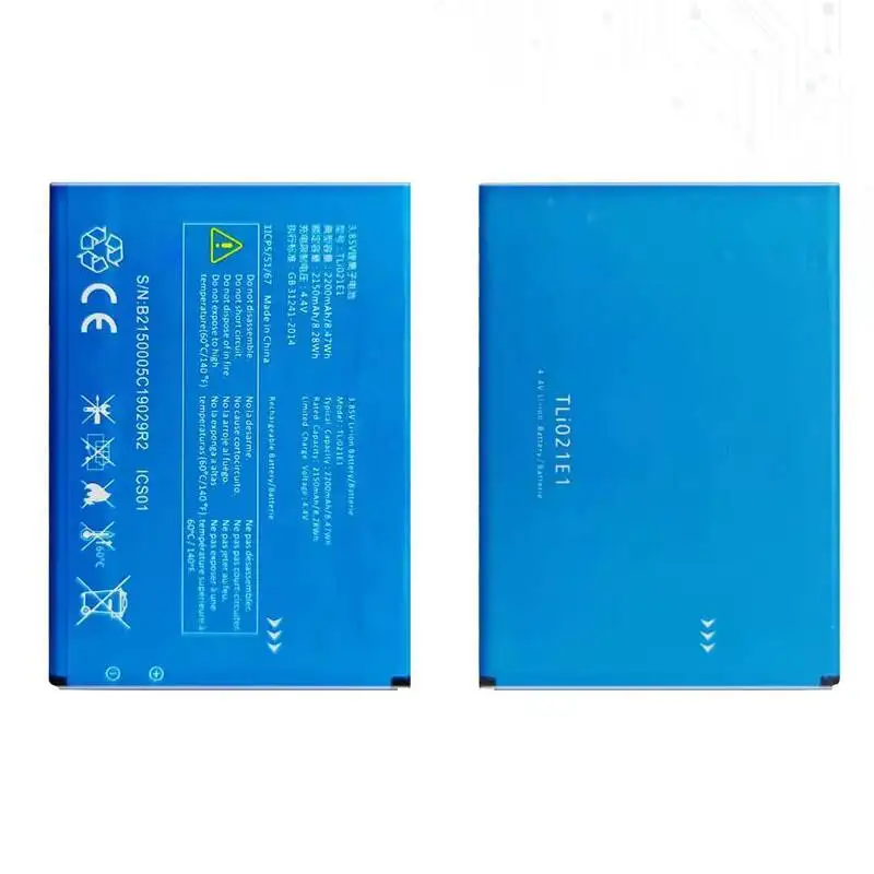 

2200 мАч для Alcatel OT-5047U U5 HD CAB2150008C1 аккумулятор мобильного телефона Tli021e1 высокой емкости