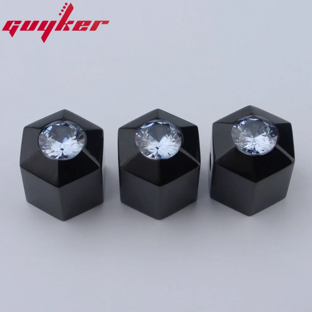 Guyker Potentiometer Control Knobs High Grade Stainless Steel Material For Electric Guitar or Bass