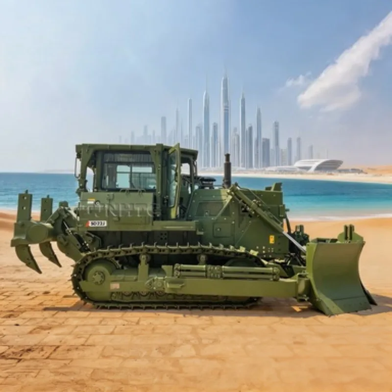 160HP Tracked Dozer SD16 Bulldozer Machine Earthmoving Equipment with Straight Tilting Blade for Agriculture Work