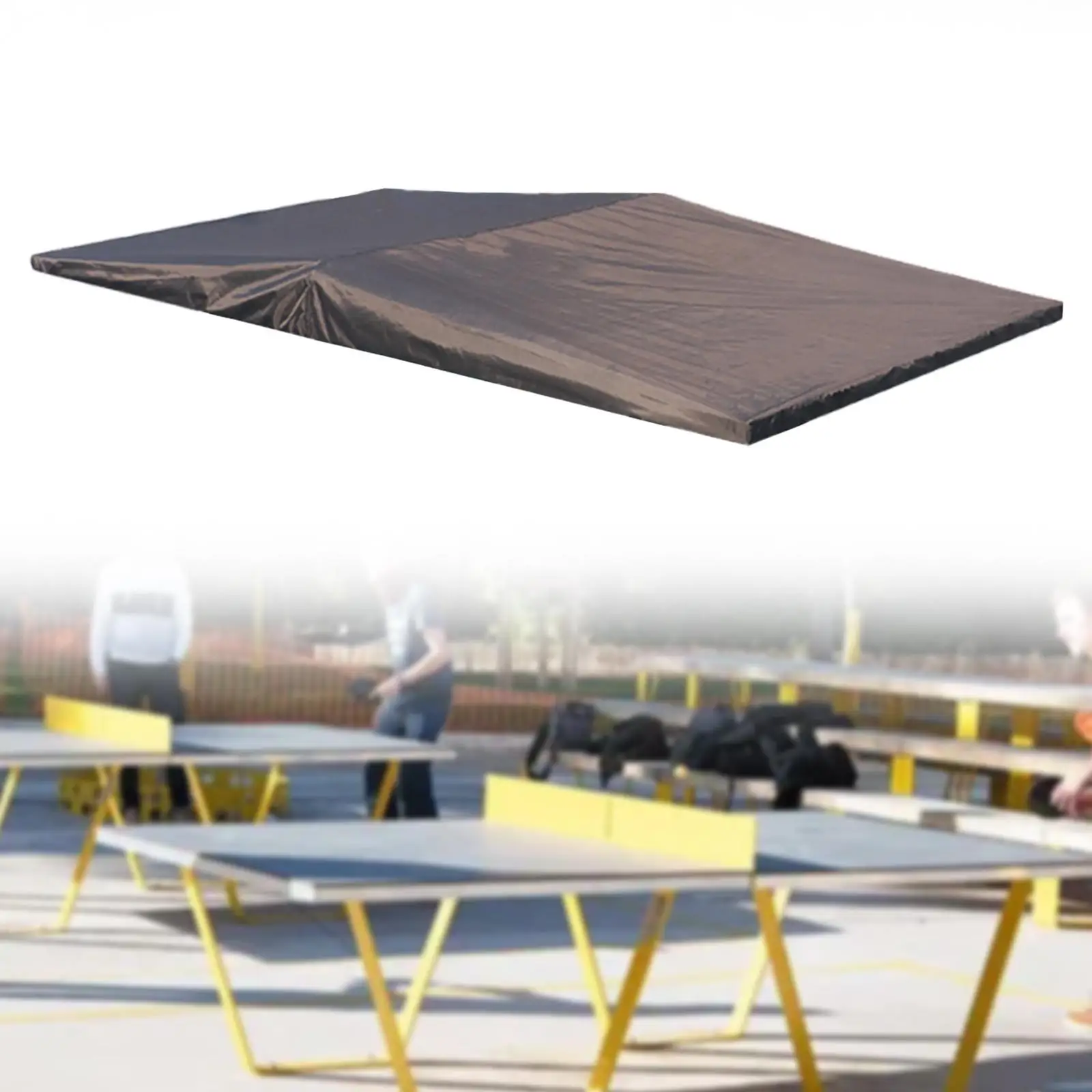 

Ping Pong Table Cover Protective Heavy Duty Dust Cover Windproof Waterproof