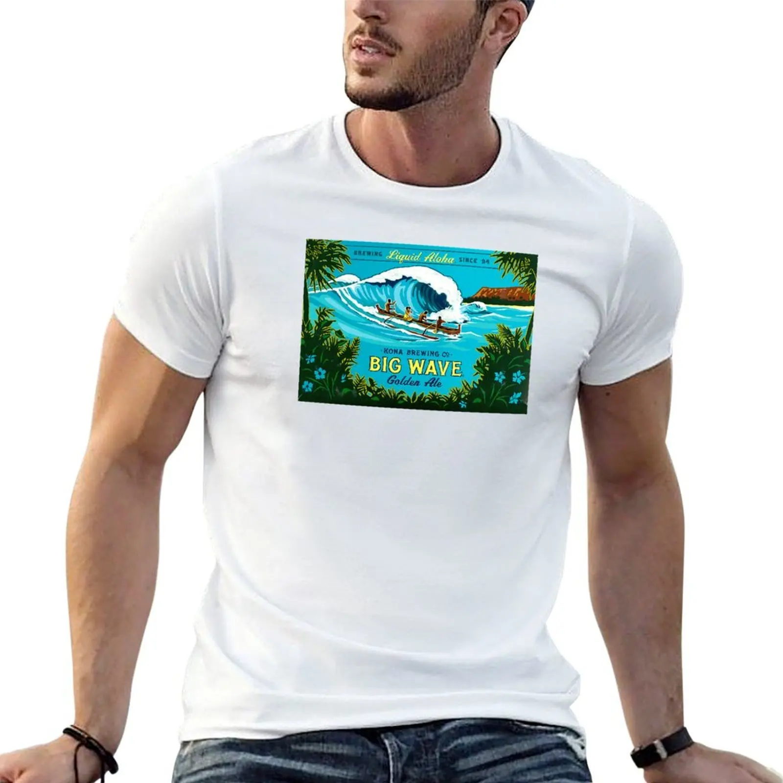 

Kona Big Wave Classic T-Shirt t shirts for man pack cotton funny t shirts dark humor anime t shirts oversize T-Shirt