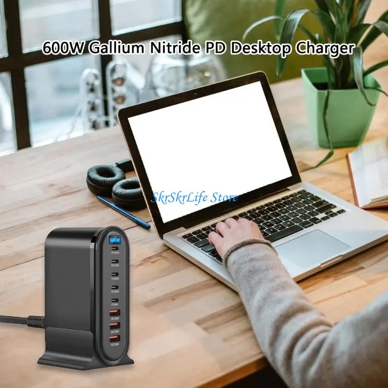 

E65E MultiDevice 600W With USB C And USB A Port For Home Or Office Use