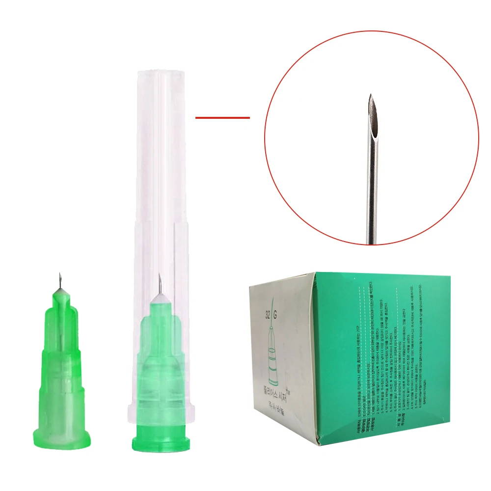 50 PCS Fine Micro Cannula 18G 20G 21G 22G 23G 25G 27G 30G Blunt Cannulas For Dermal Filler