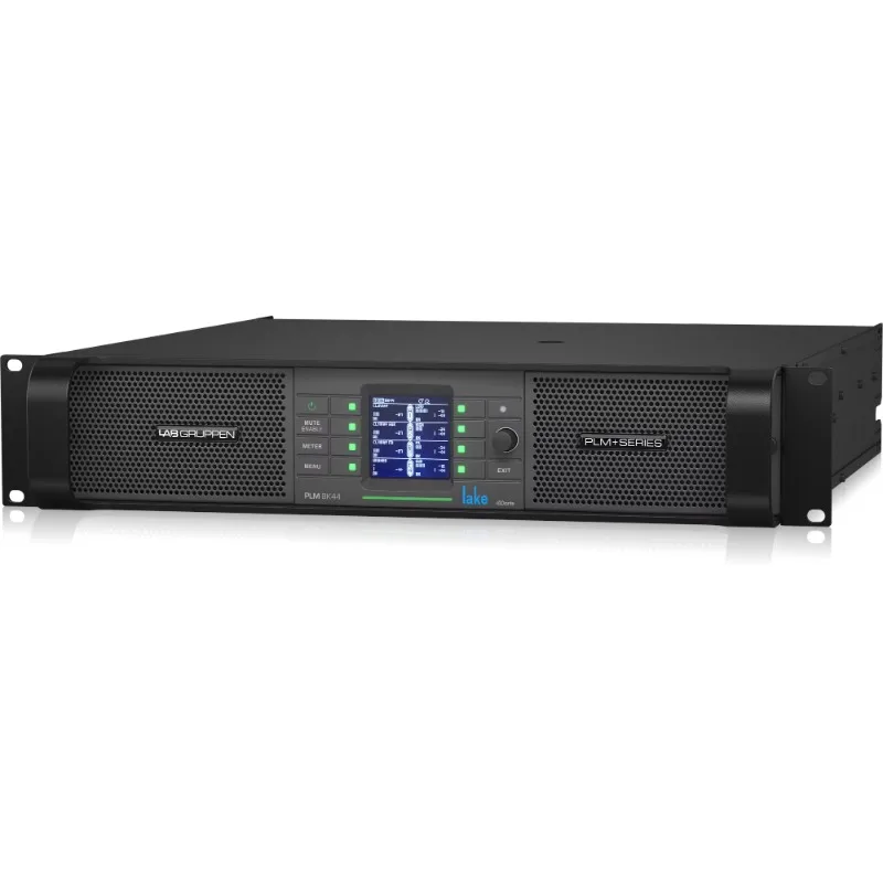 Digital Power Amplifier 8000W Total 4-Channel Class D Professional 2U Rack Mount Metal Shell Pro Audio 8Ohm AC Powered