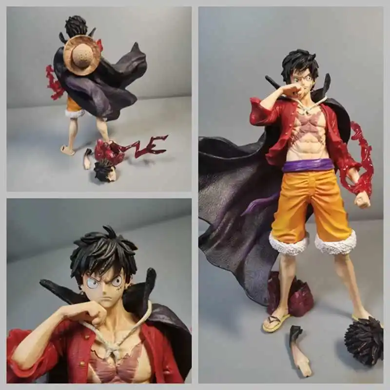 

In Stock 17cm One Piece Luffy Anime Action Figure Toys Nika Luffy Pvc Figurine Collection Model Dolls Decoration Birthday Gifts