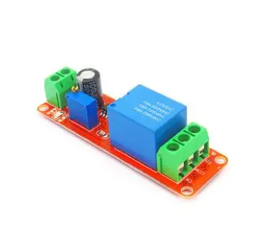 DC 12V Timer Delay Relay Shield Module NE555 Timer Switch Adjustable Controller Module 0 to 10 Second 0~10S Car Oscillator