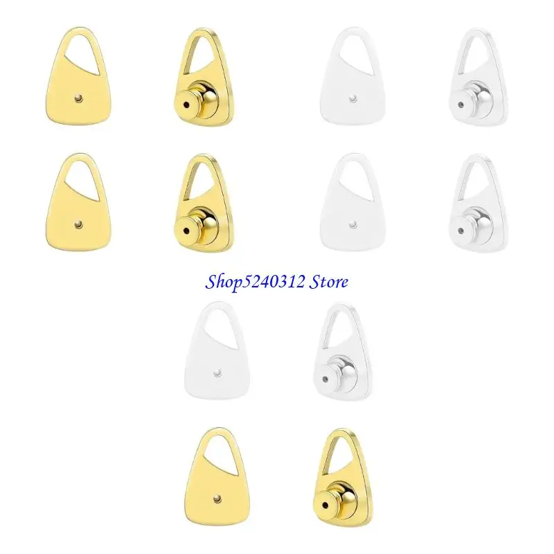 

634C Earring Support Backs For Preventing Drooping Jewelry Secure Hold Sturdy Brass Designs