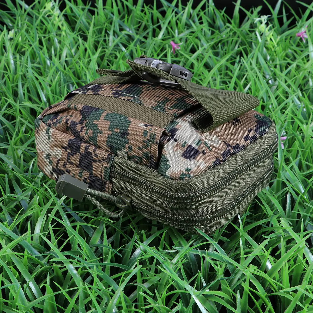 

Tactical Duffle Waist Pack Lightweight Durable Water Resistant for Running Travel Outdoor Belt Bag Rucksack Waist Pack