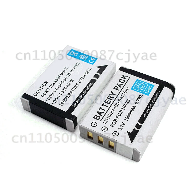 NP‑95 Lithium Battery for Fujifilm X70 X100 X30 X‑S1 X100T X100S F30 XF10 Mirrorless Camera Replacement Pack