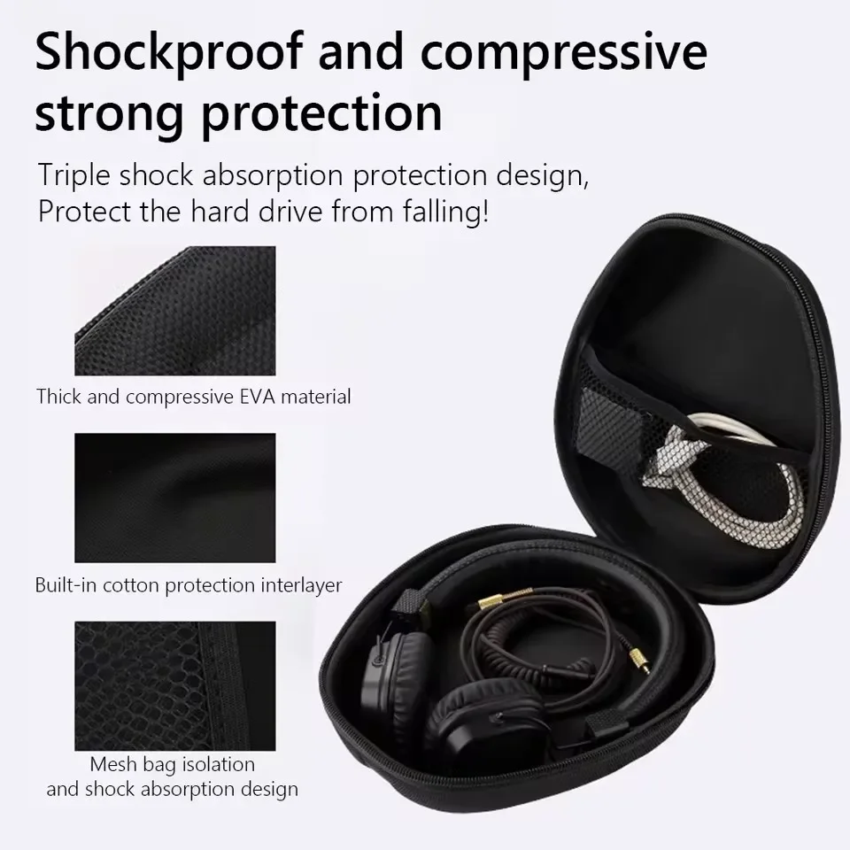 Etui na słuchawki do Sennheier HD545 HD565 HD580 HD600 HD650 — zdjęcie produktu 6
