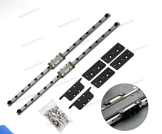 For 3D Printer Accessories Ender3 S1/S1 Y-axis Dual Rail Upgrade Kit MGN9H 315mm