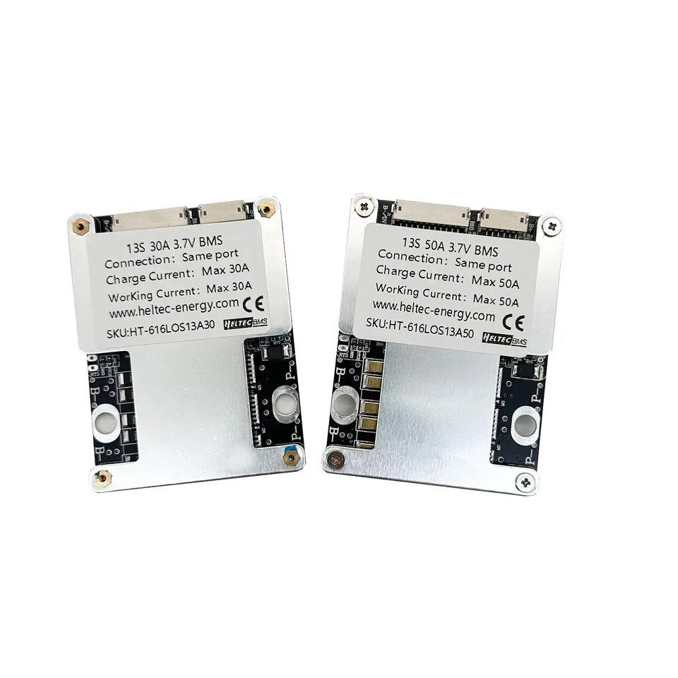 13S 14S BMS 48V 52V 30A 40A 50A 60A 80A with Balancing Lithium Battery Electric Bicycle/Scooter/Solar Energy Storage BMS image 12