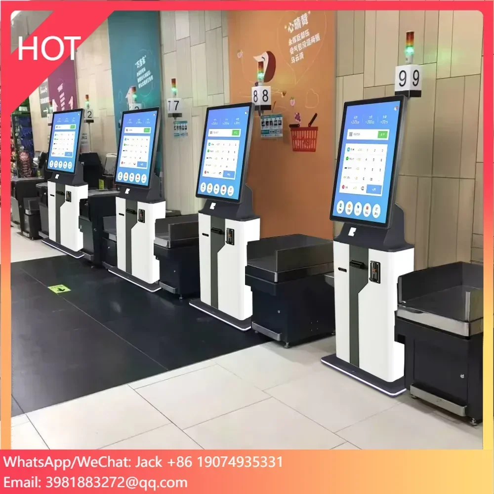 Crtly Indoor Atm Payment Kiosk Currency Cash Exchange Machine Self Service Touch Screen Ticket Printer Hotel Check In Kiosk