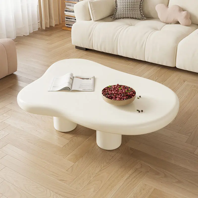 طاولة قهوة سحابة بسيطة وحديثة من الشمال لغرفة المعيشة، شقة صغيرة منزلية، طاولة شاي على شكل خاص #1