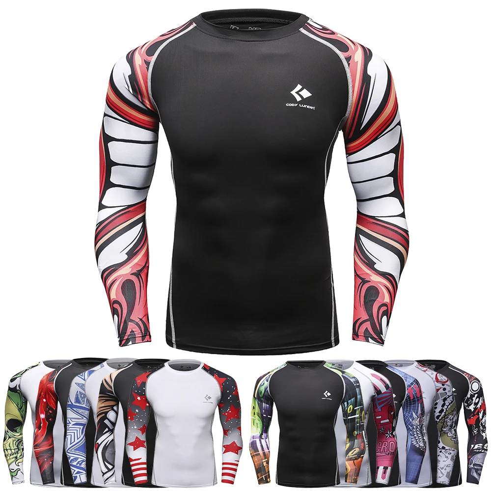 Cody Lundin Brazilian Jiu Jitsu Kimono Manto Boxy Tee for Men Sesond Skin UV Protection Compression Shirt Custom Surf Swimwear