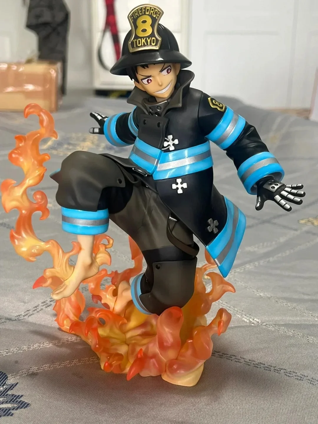 Fire Force Enen No Shouboutai Shinra Anime-Charakter Sammlerfigur Modellstatue Spielzeug Dekoration Kleine Gi-Merchandise – Detail 5