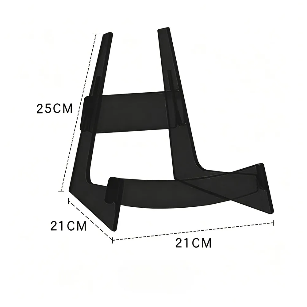 Transparent Guitar Stand for Guitars Ukuleles Violins Stable Display Stand with Polished Edges 8.27 x 8.27 x 9.84 inches