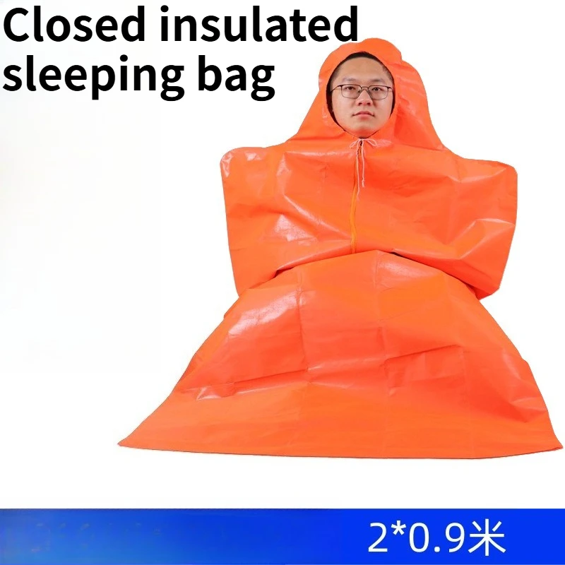 

Outdoor Thick Cold Proof Emergency Insulation Blanket Camping Sleeping Bag Aluminum Film Thick Insulation First Aid Blanket