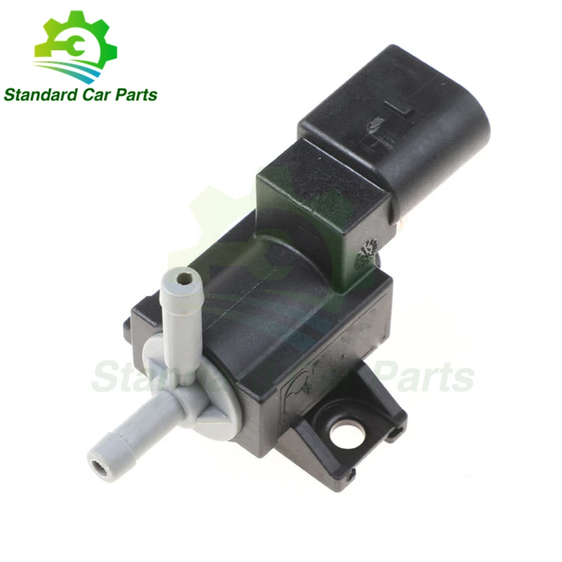 06F906283F Turbo Boost Pressure Solenoid Valve For VW Golf CC EOS Passat Beetle  Audi A1 A3 A4 A6 S3 S4 S6 Q3 Q5 TT With Tube