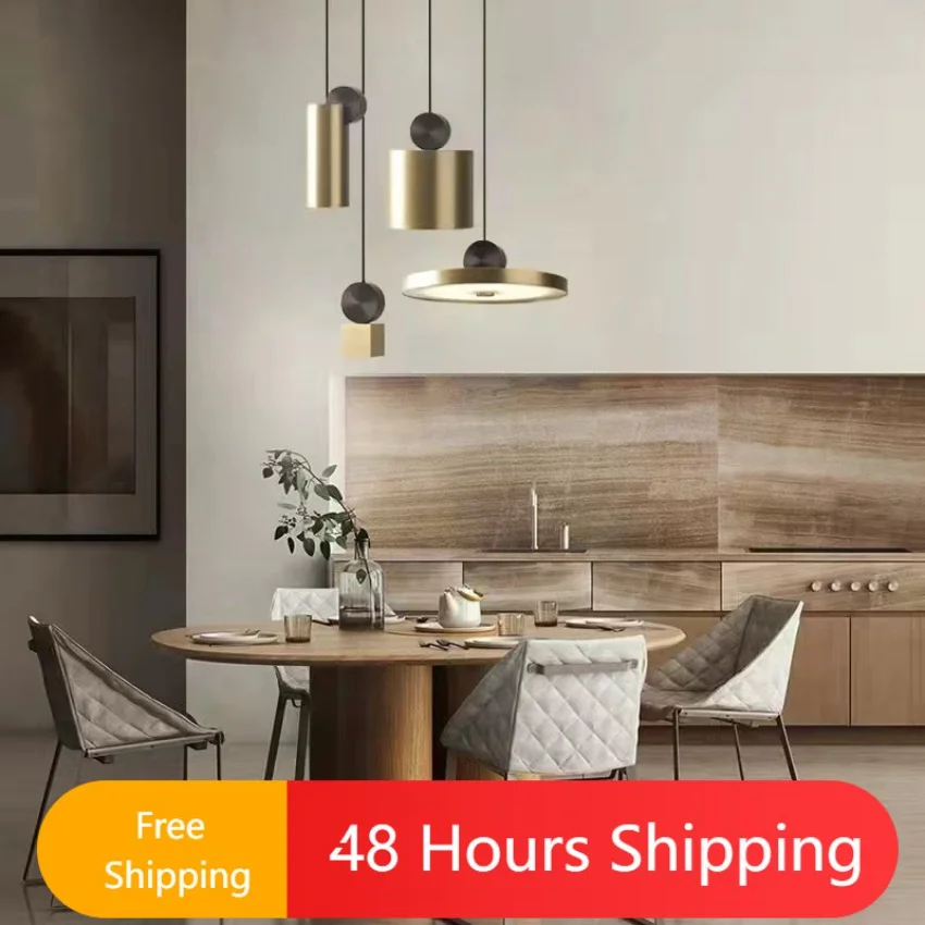 Modern Led Pendant Lighting for Kitchen Dining Room Restaurant Hanging Lamp Bathroom Chandeliers Ceiling Light Suspension Indoor