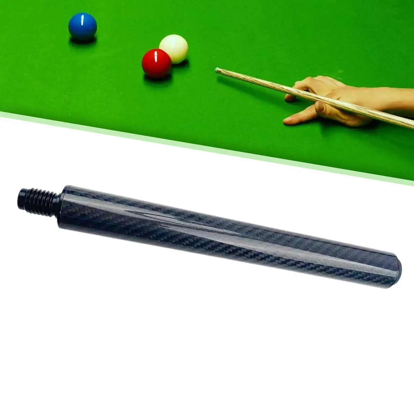 

Billiard Pool Extender with Bag Lengthener for Enthusiast Trainer Sports