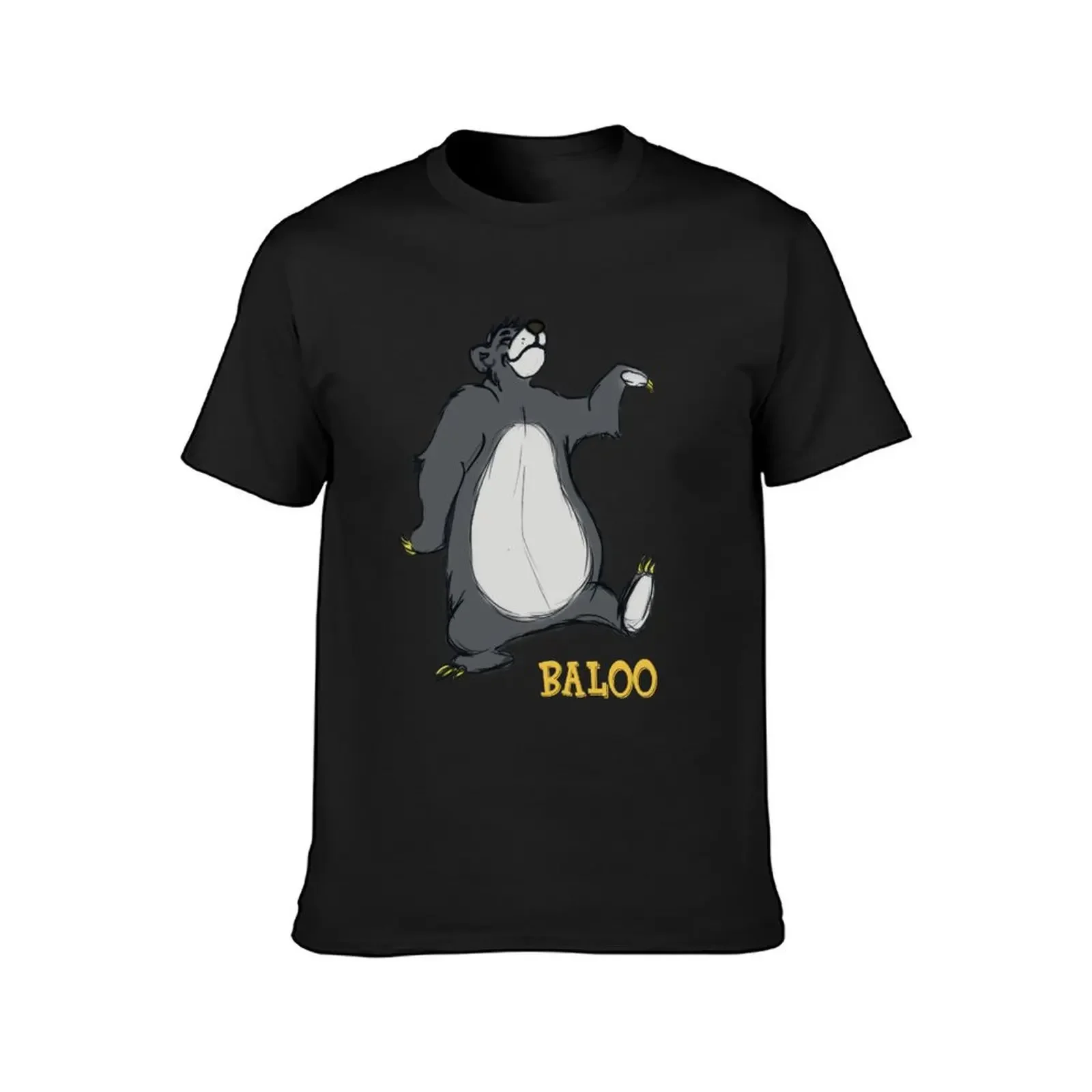 Baloo T-Shirt Funny t-shirts tshirts personalised quick drying shirts graphic tee men t shirts high quality