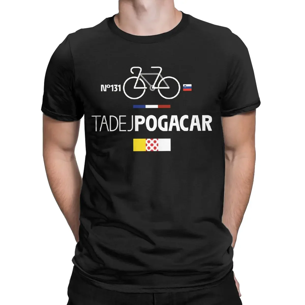 Summer Cycling Tadej Pogacar Shirts for Men Women Tour De France POGI Team Biker Amazing Pure Cotton Graphic Printing Clothing