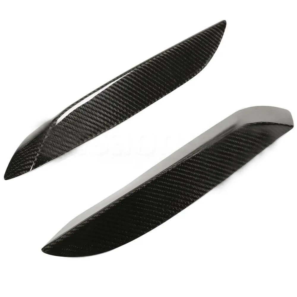 

Exterior Rear View Mirror Cover + Front Fog Light Side Splitter Trim Spoiler Lip Canard For BMW F80 M3 F82 F83 M4 2015-2020