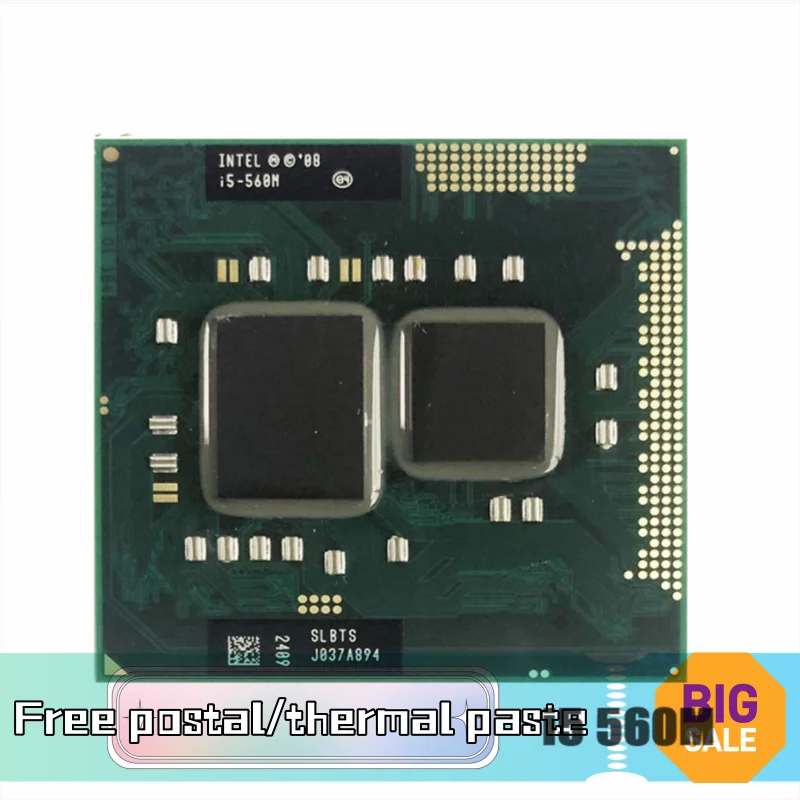 

Процессор для ноутбука Core i5 560m I5 560m