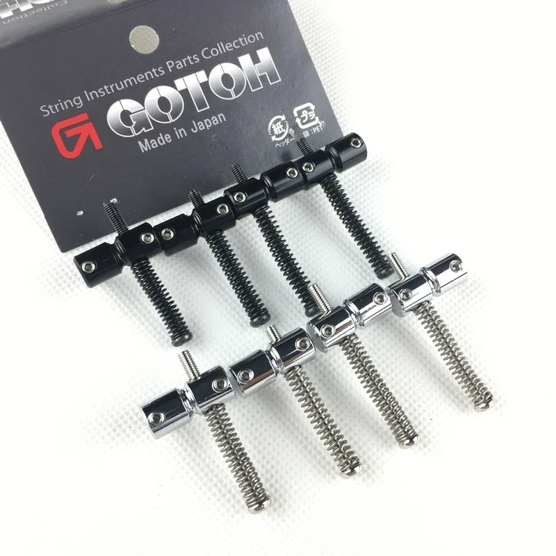 1 ชุด Made In JAPAN S203 (4 ชิ้น) GOTOH ทองเหลือง Electric Bass Bridge Saddle