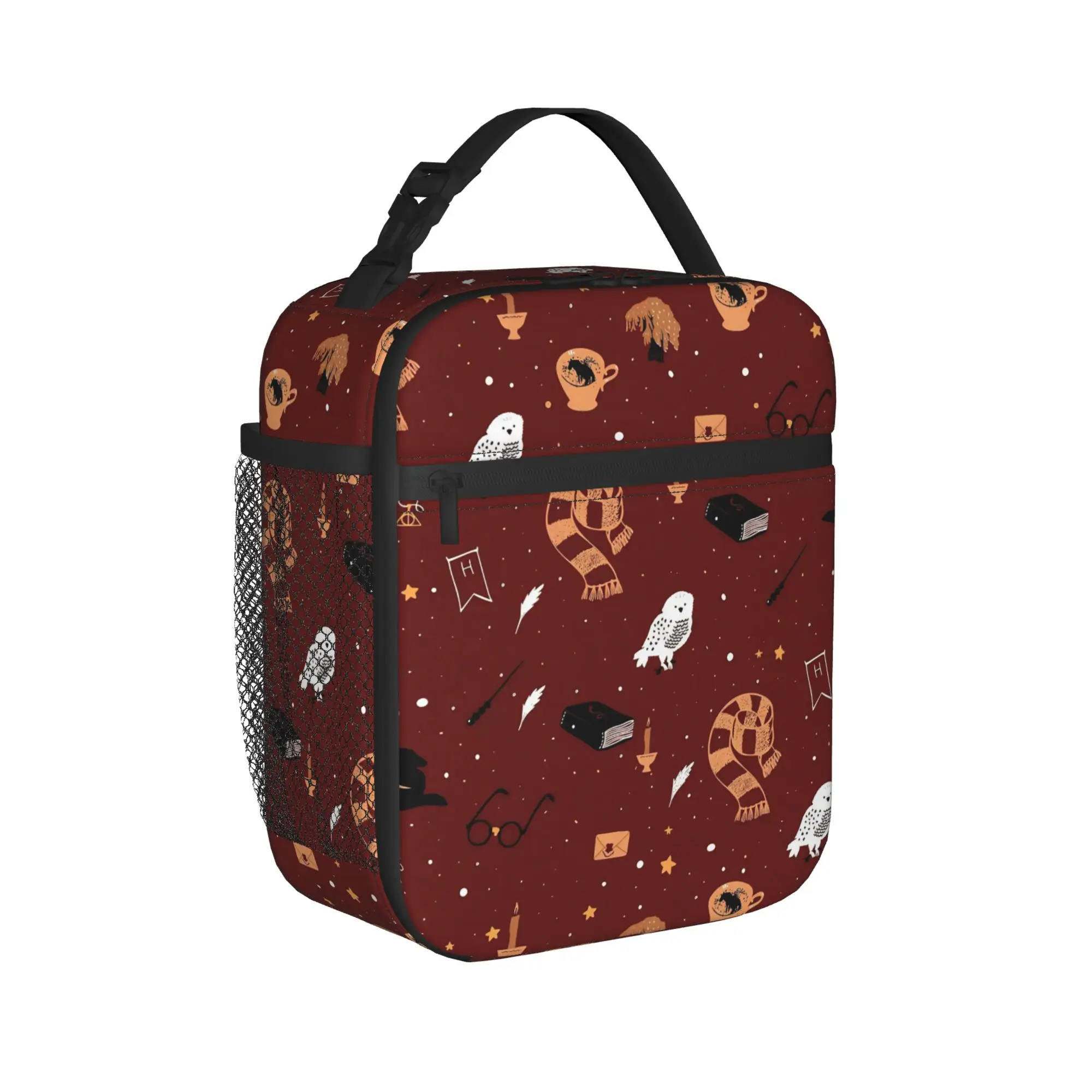 

Harries Movie P-Potters Magic World Thermal Insulated Lunch Bag for Work Reusable Food Bag Thermal Cooler Food Box