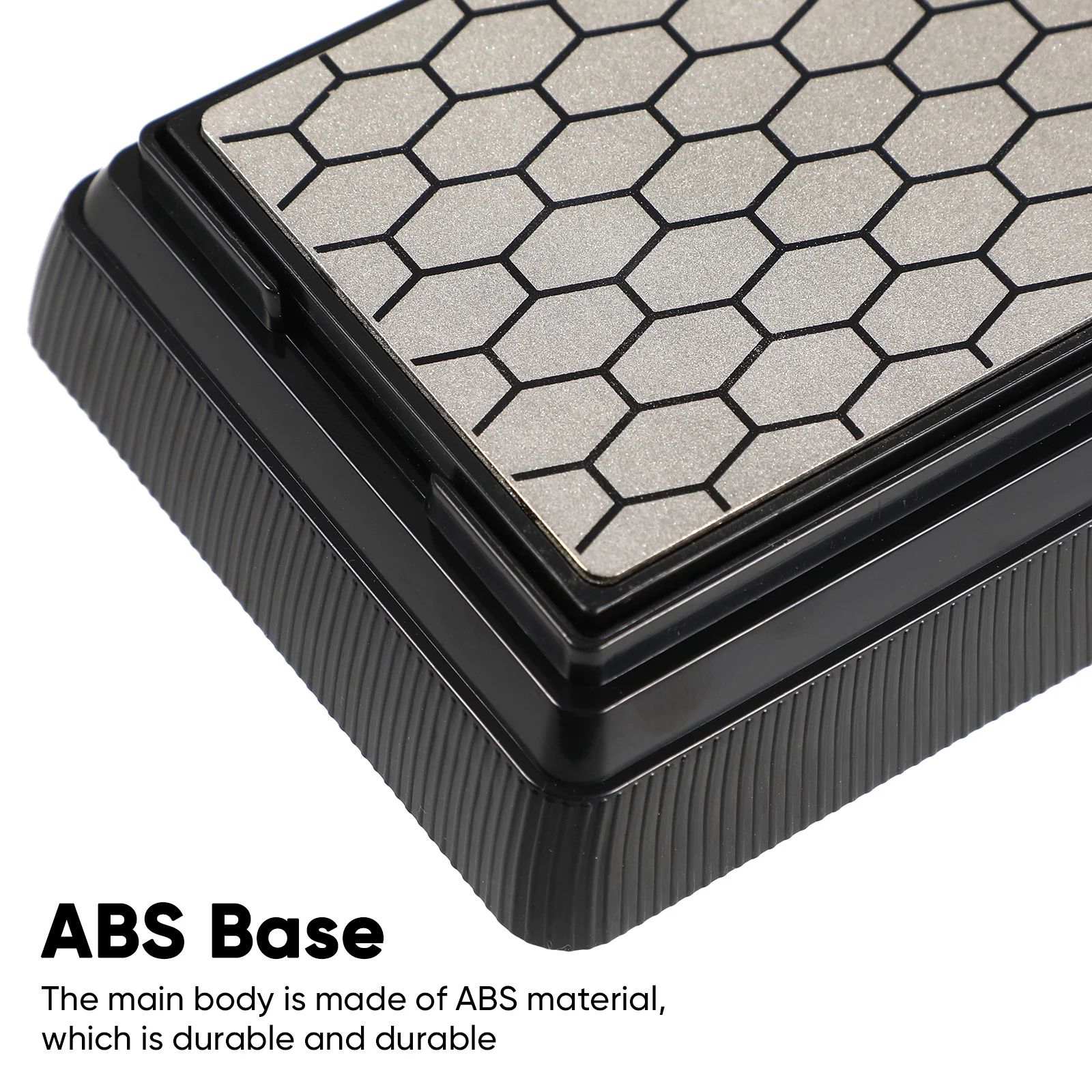 

Efficient Diamond Kitchen Sharpener 600 1200 Grit Dual Sided Non Slip Base Universal Cutting Tools Knife Sharpener