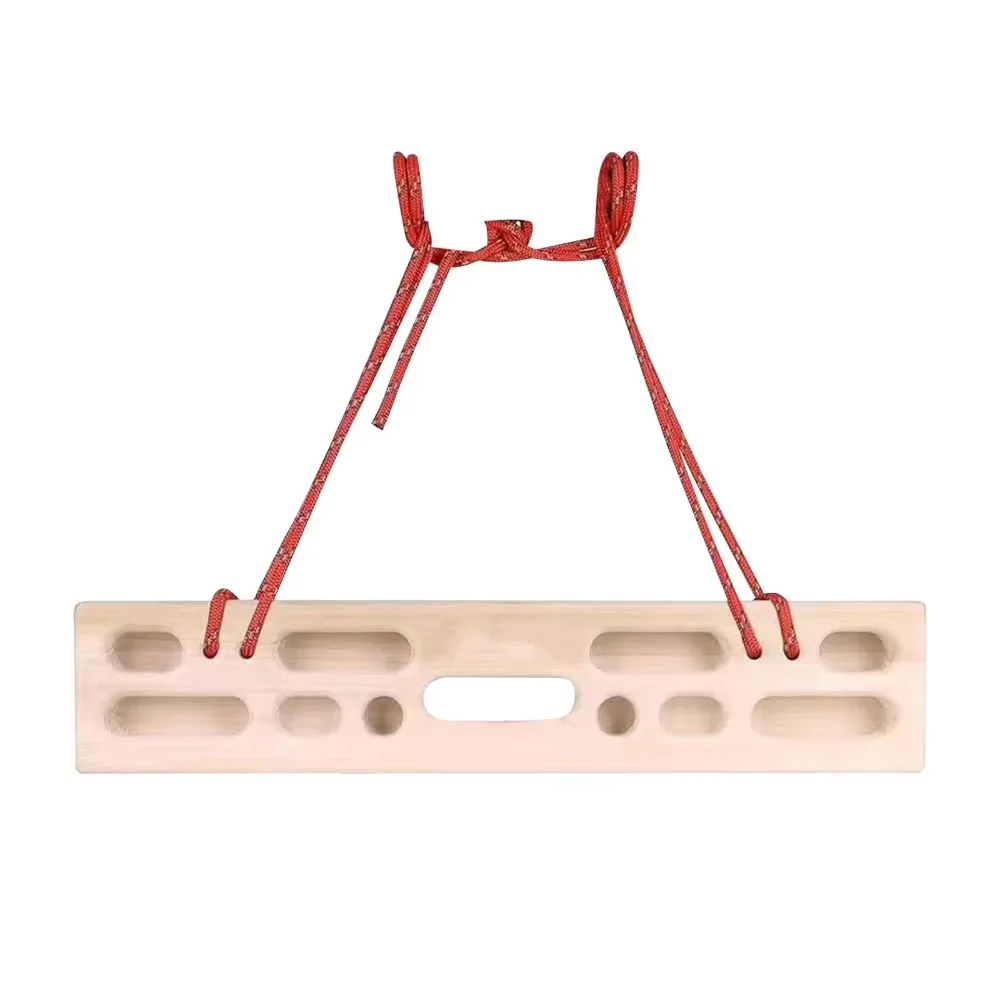 

Rock Climbing Climbing Fingerboard Grip Strengthener Forearm Exerciser Strength Rock Board Pull-Up Wood Climbing Training Board