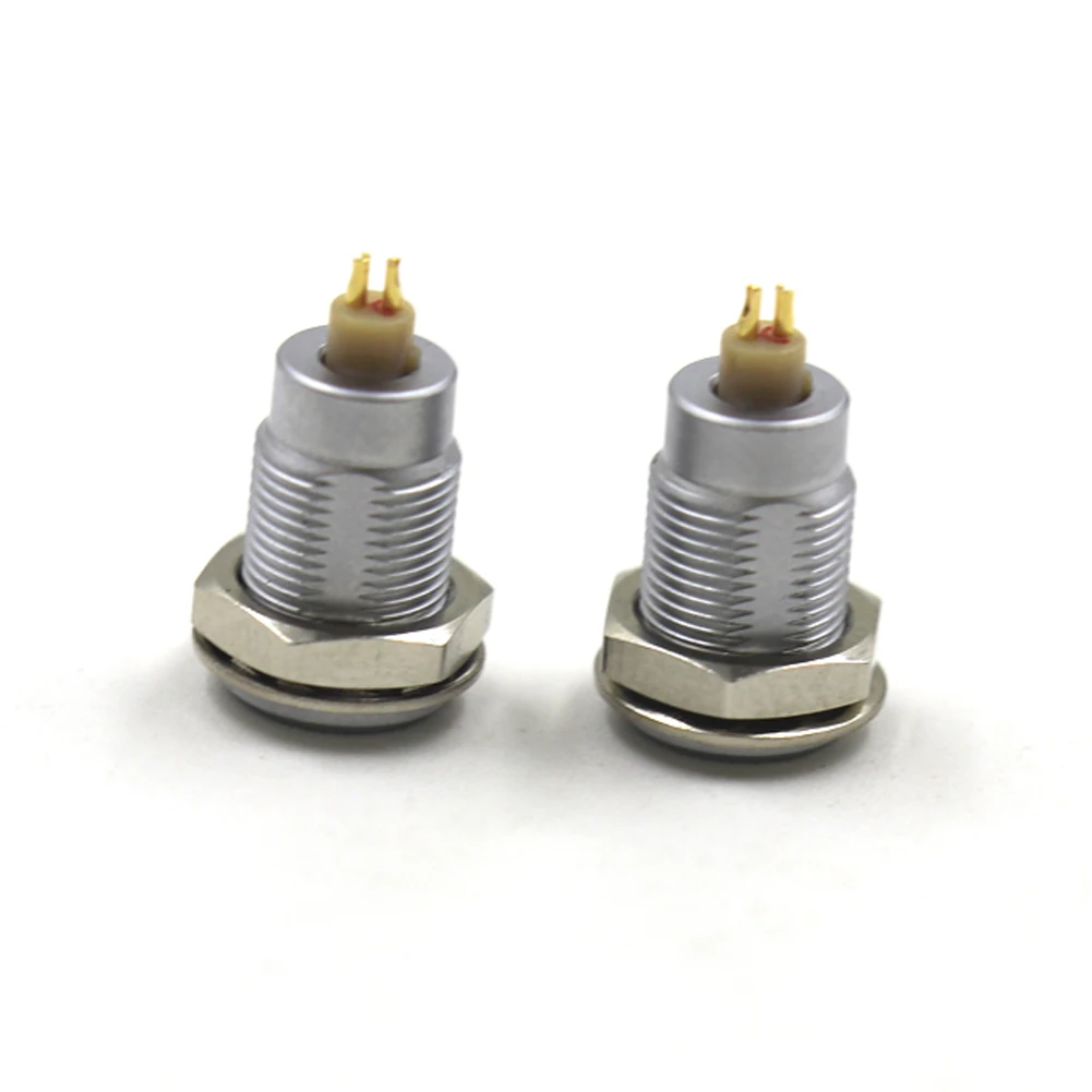 هالدين زوج واحد HD800 موصلات محول مخصص أنثى سماعة دبابيس التوصيل جاك ل HD800 HD800S HD820 سماعة كابل DIY بها بنفسك