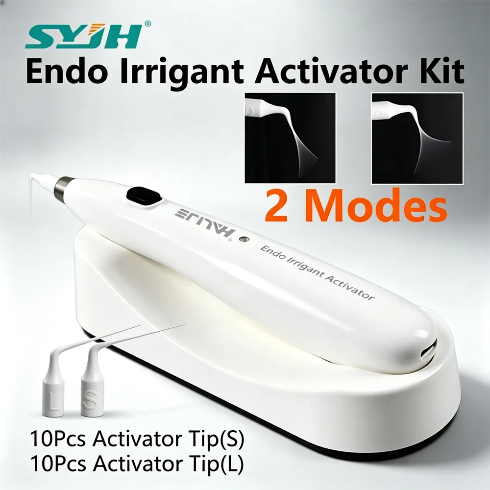 Wireless Dental Sonic Endo Activator Root Canal Cleaning Irrigator Stain Removal 20 Tips Included Dental Endodontic Equipment